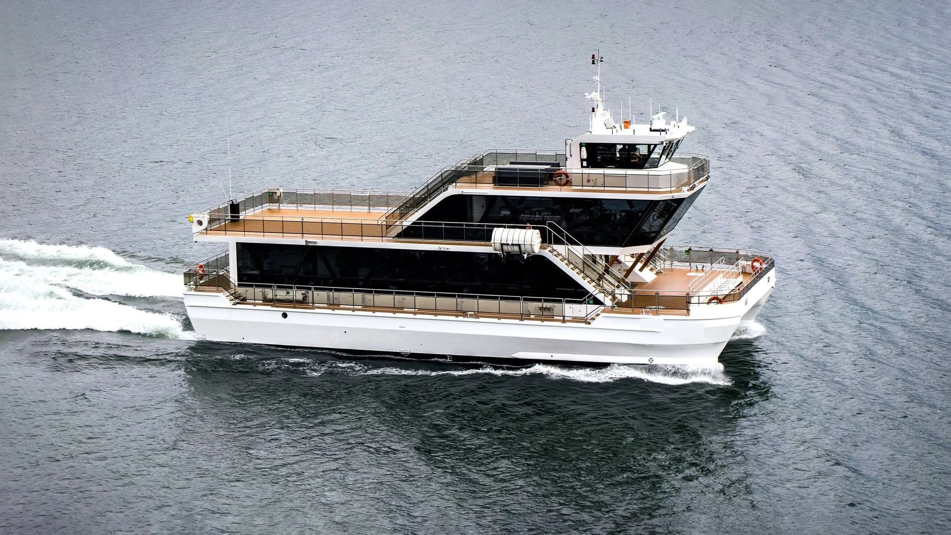 SEASIGHT 26 starboard side, aerial view